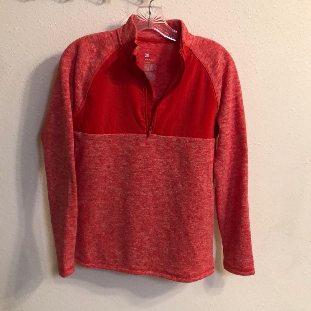 All in motion half zip L, fits more like a Medium